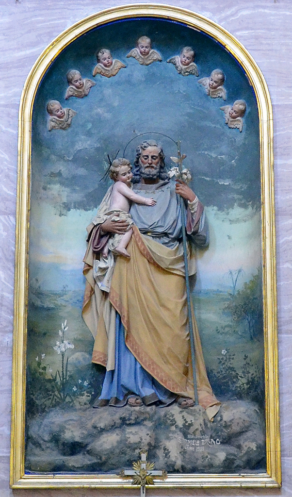Particola dell\\\\\\\\\\\\\\\'Altare di San Giuseppe con il Bambino
